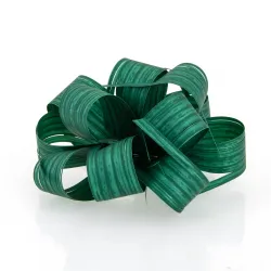 Dark Green Raffia Pull-Bow Ribbon